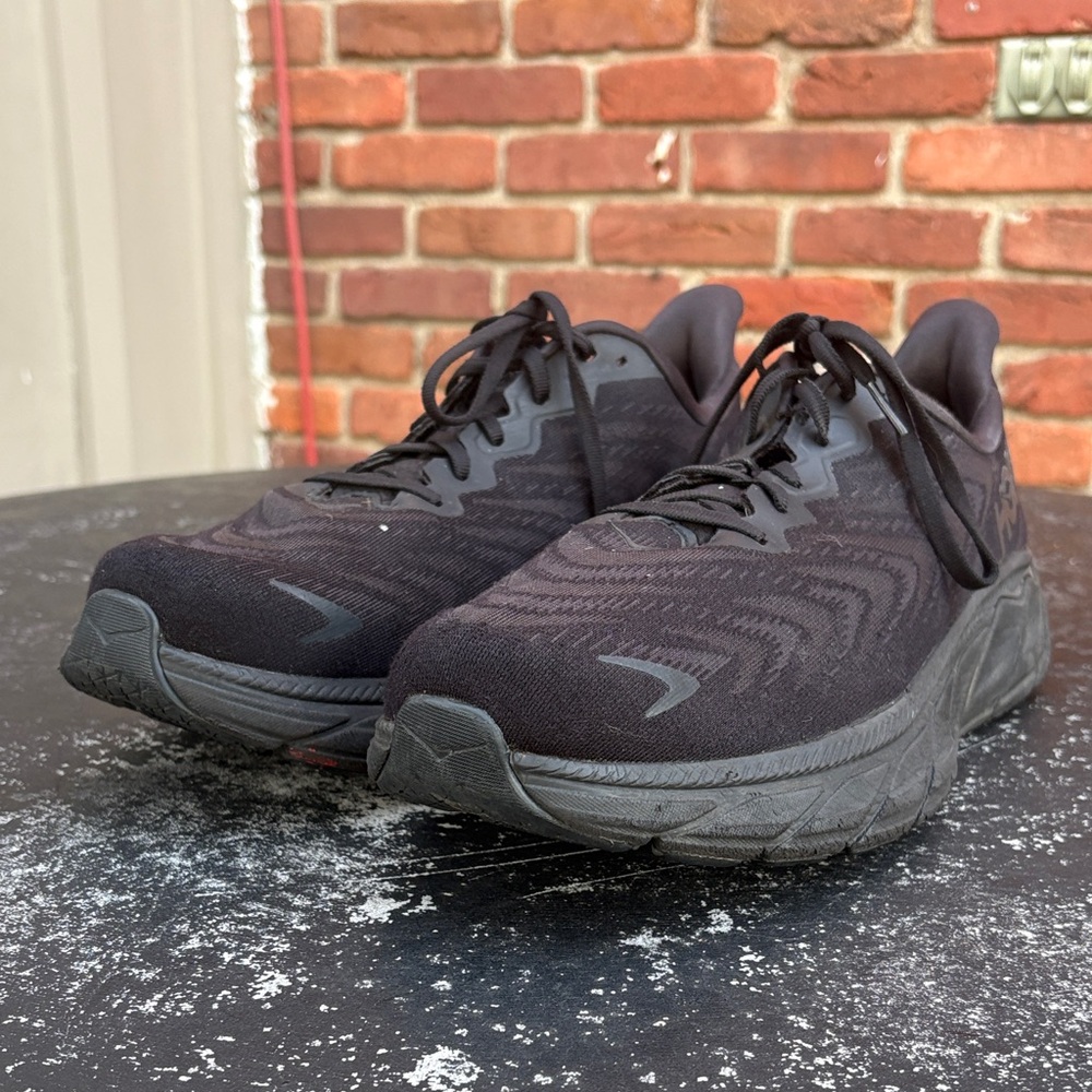 Hola ARAHI 6 Black Athletic Running Shoes size 12 2E - Picture 4 of 10